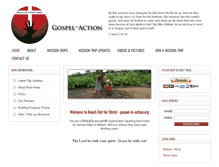 Tablet Screenshot of gospel-in-action.org